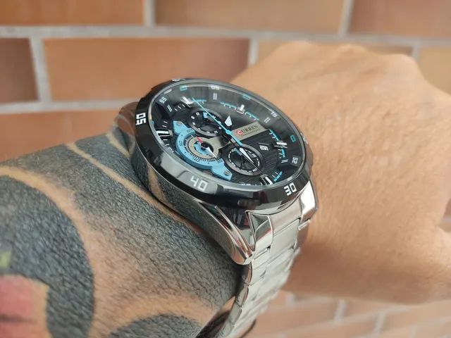 RELOJ CURREN ORIGINAL 8402 PLATEADO - ELEGANCIA EN ACERO INOXIDABLE