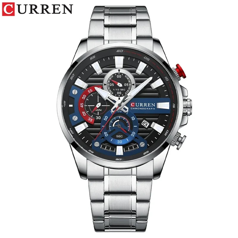 RELOJ CURREN STEEL POWER - FUERZA, ESTILO Y PRECISIÓN EN TU MUÑECA