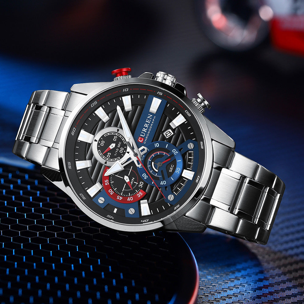 RELOJ CURREN STEEL POWER - FUERZA, ESTILO Y PRECISIÓN EN TU MUÑECA