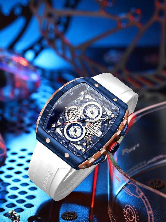 RELOJ CURREN 8442 BLANCO - ESTILO, FUNCIONALIDAD Y RESISTENCIA EN UN SOLO ACCESORIO