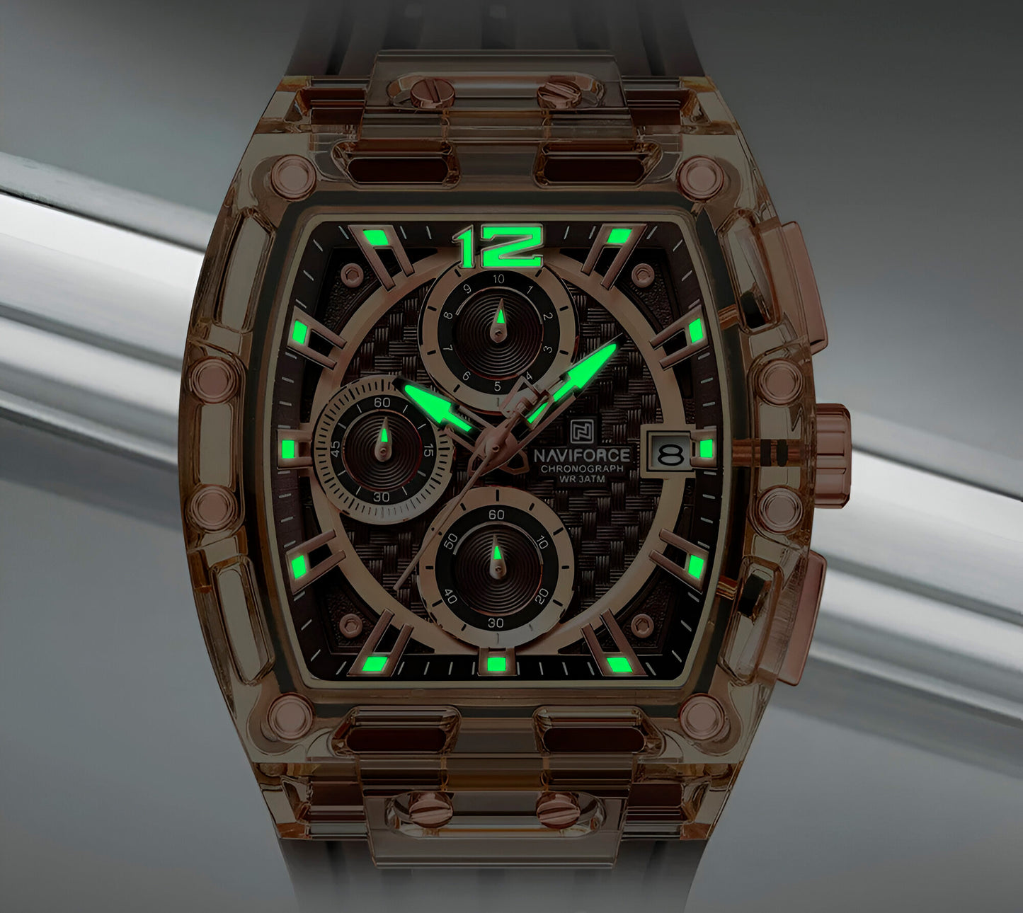RELOJ NAVIFORCE NF7105 SPORTMASTER - RESISTENCIA Y ESTILO EN CADA MOVIMIENTO