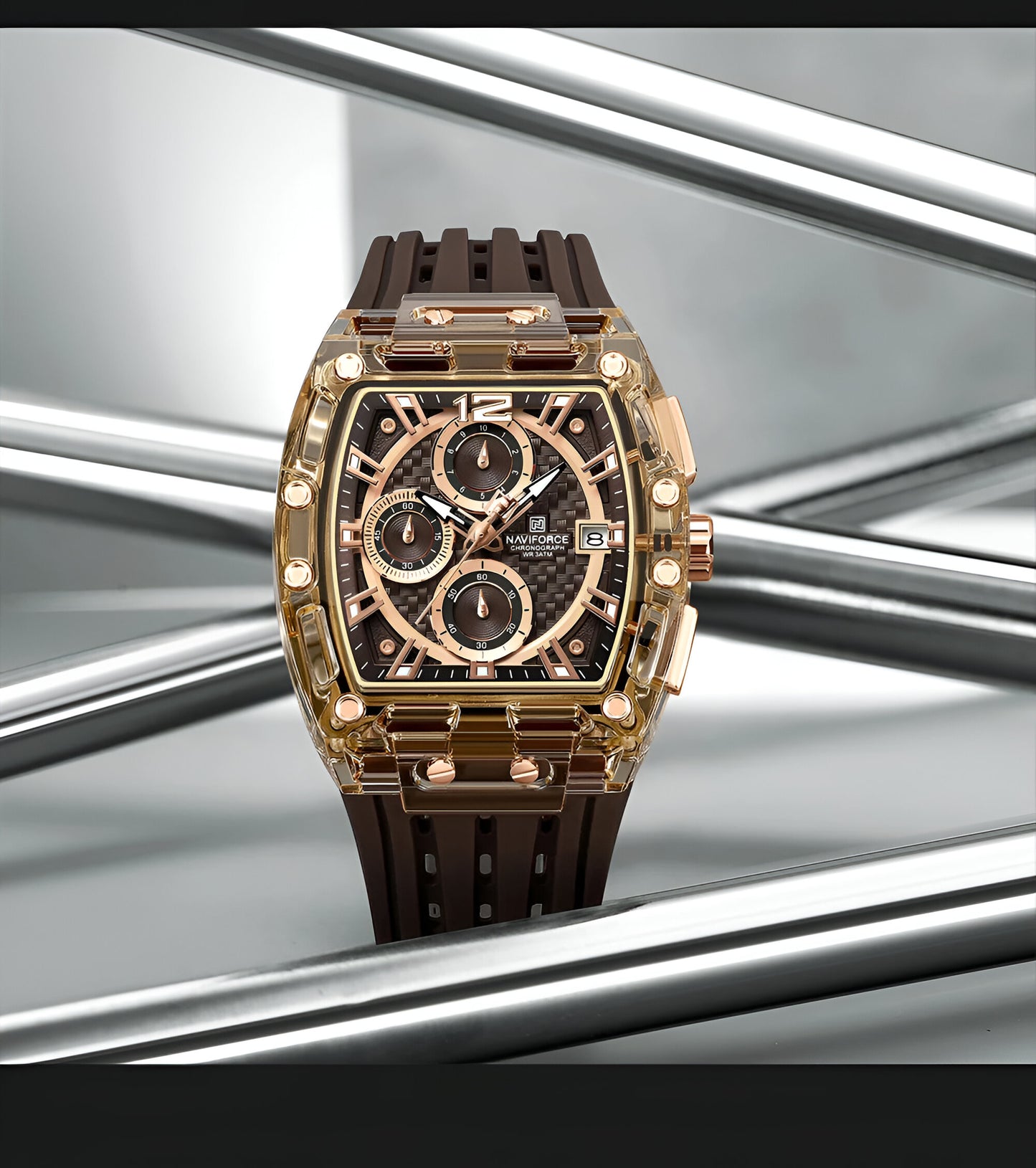 RELOJ NAVIFORCE NF7105 SPORTMASTER - RESISTENCIA Y ESTILO EN CADA MOVIMIENTO