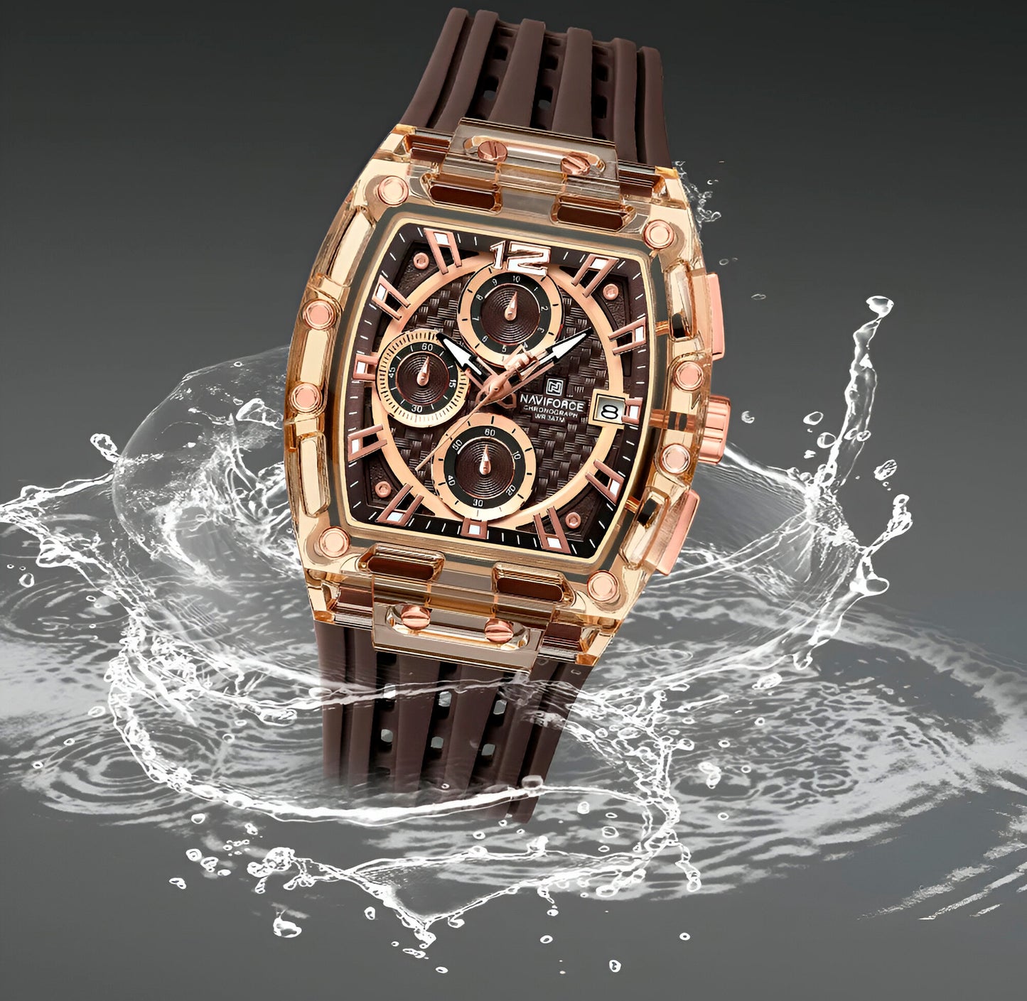 RELOJ NAVIFORCE NF7105 SPORTMASTER - RESISTENCIA Y ESTILO EN CADA MOVIMIENTO