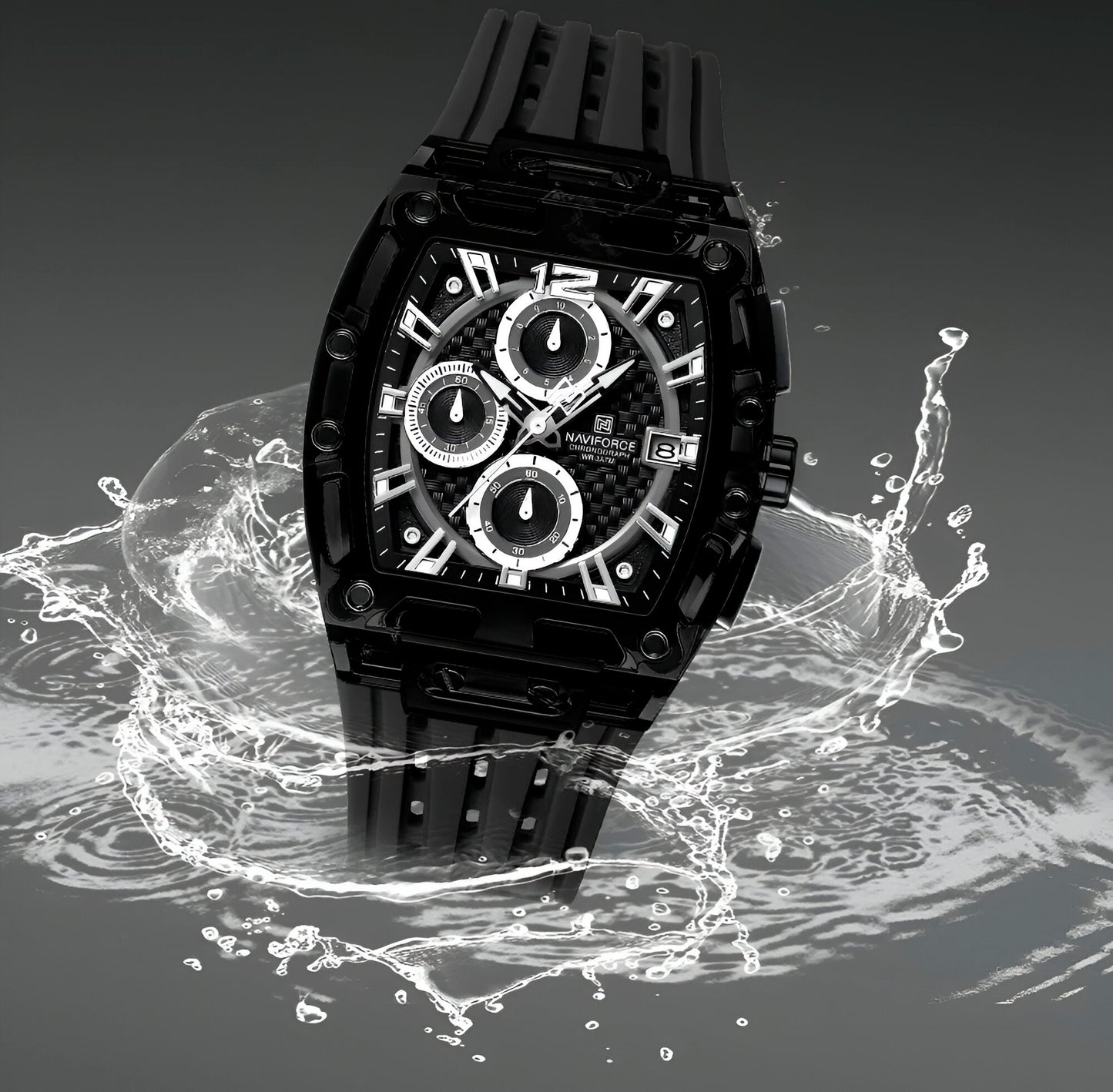 RELOJ NAVIFORCE NF7105 SPORTMASTER BLACK - RESISTENCIA Y ESTILO EN CADA MOVIMIENTO