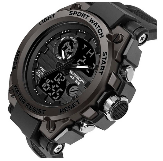 RELOJ SANDA 739 ORIGINAL - EL RELOJ DIGITAL QUE COMBINA RESISTENCIA, ESTILO Y FUNCIONALIDAD