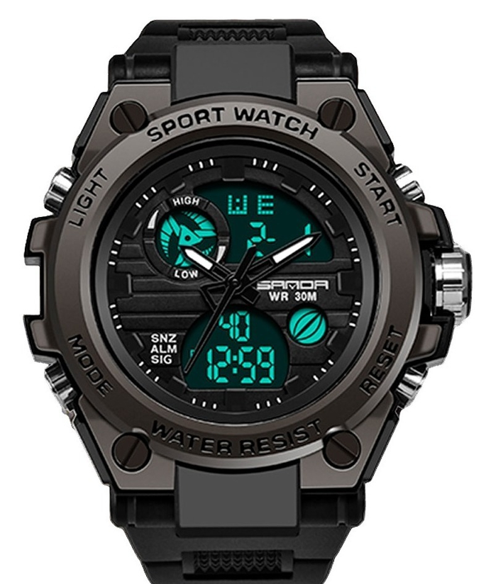 RELOJ SANDA 739 ORIGINAL - EL RELOJ DIGITAL QUE COMBINA RESISTENCIA, ESTILO Y FUNCIONALIDAD