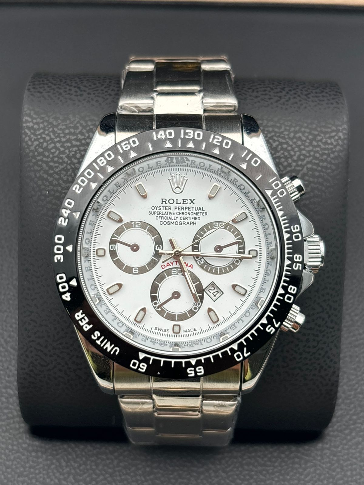ROLEX DAYTONA ACERO CHRONOSPORT PLATEADO - PRESTIGIO EN CADA SEGUNDO