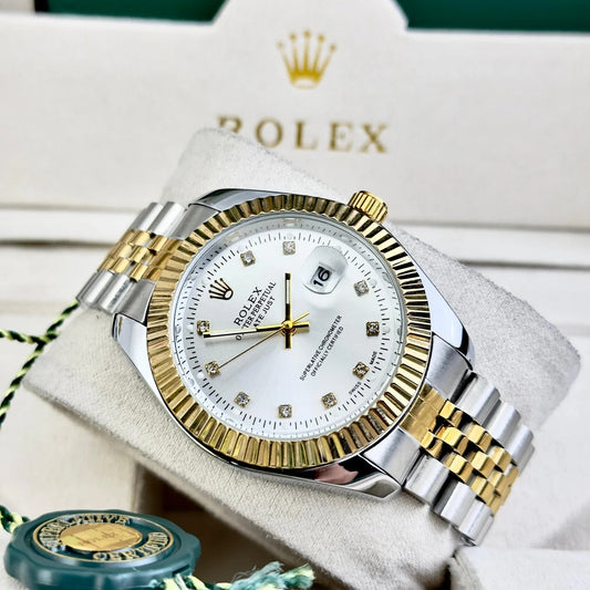 ROLEX NEW EDITION DATEJUST PRESIDENCIAL BICOLOR BLANCO - IMPERIAL CLASSIC OYSTER