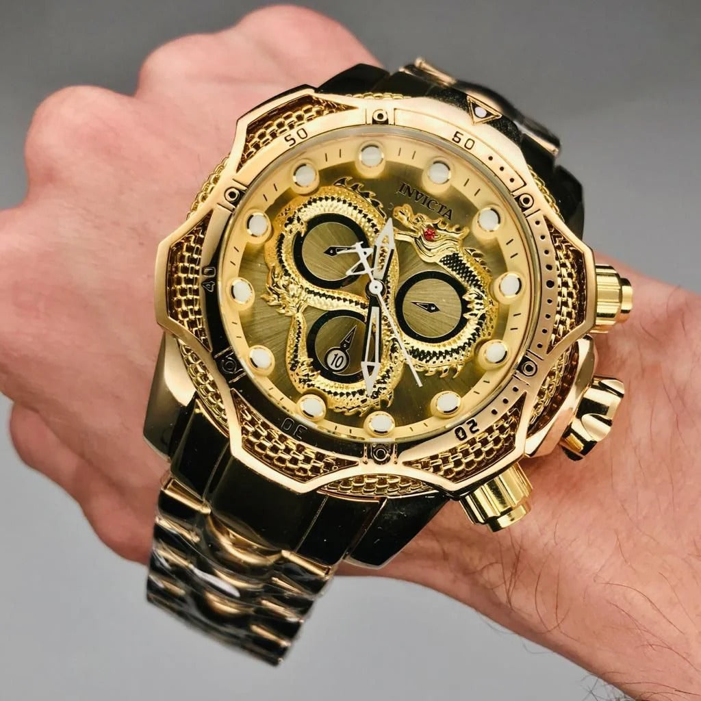 RELOJ INVICTA DRAGON - FUERZA, PODER Y ELEGANCIA