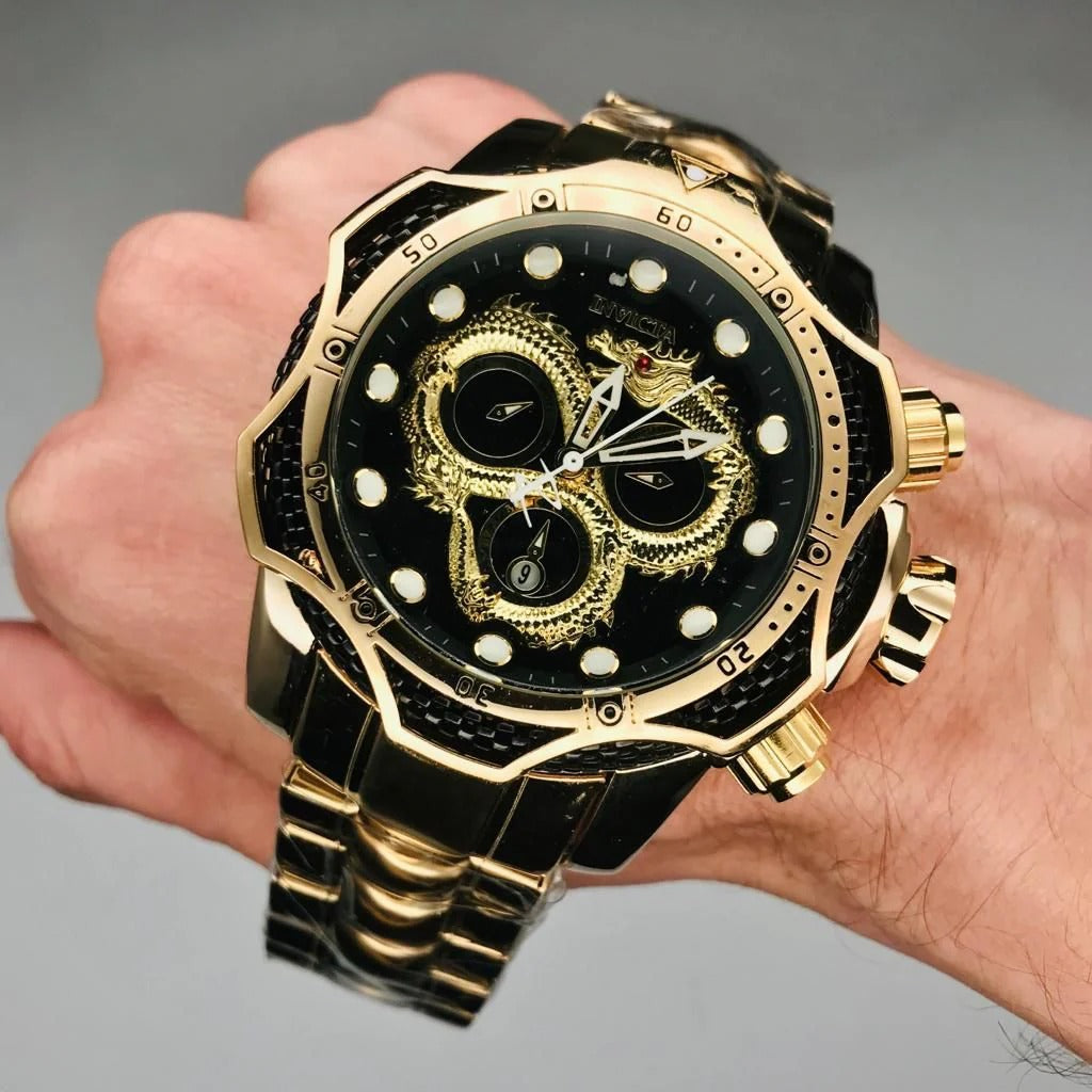 RELOJ INVICTA DRAGON - FUERZA, PODER Y ELEGANCIA