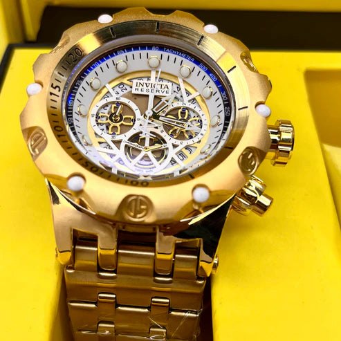 RELOJ INVICTA VENOM CHRONOS FUNCIONALES - PARA UN ESTILO PROFESIONAL Y DEPORTIVO