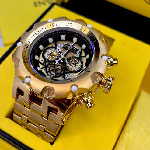 RELOJ INVICTA VENOM CHRONOS FUNCIONALES - PARA UN ESTILO PROFESIONAL Y DEPORTIVO