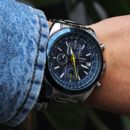 RELOJ CITIZEN IMPERIAL CHRONO - ELEGANCIA QUE IMPONE PRESENCIA