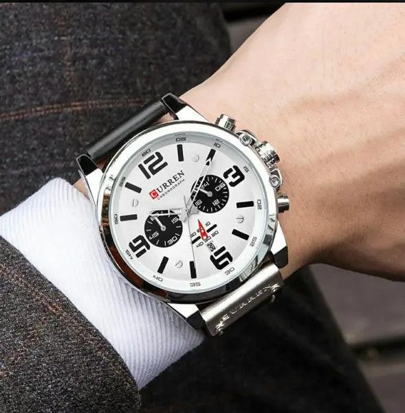 RELOJ CURREN 8314 PLATA/BLANCO - ELEGANCIA, RESISTENCIA Y PRECISIÓN