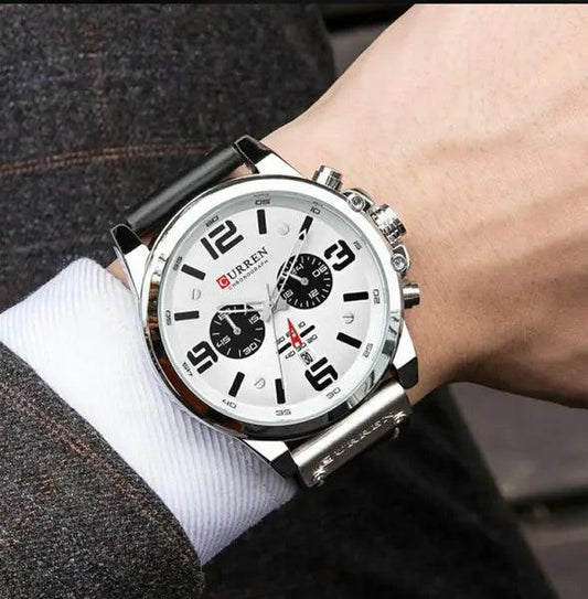 RELOJ CURREN 8314 PLATA/BLANCO - ELEGANCIA, RESISTENCIA Y PRECISIÓN