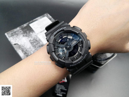 CASIO G SHOCK GA 110 NEGRO GRIS - RESISTENCIA Y ESTILO EN UN SOLO RELOJ