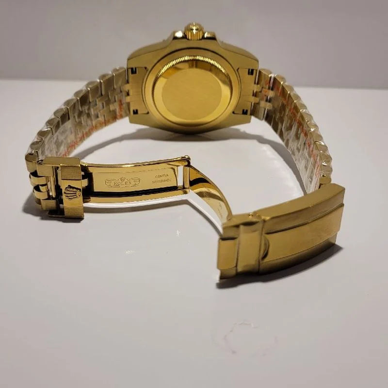 ROLEX SUBMARINER ESTILO PREMIUM DORADO NEGRO - ELEGANCIA ATEMPORAL CON ESTUCHE DE LUJO