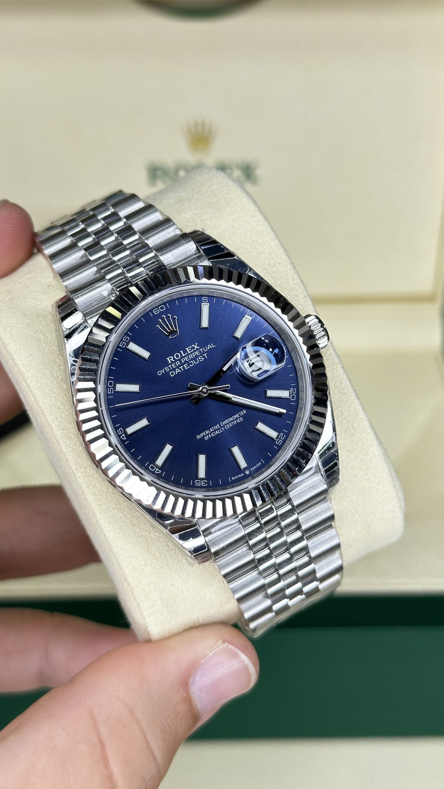 ROLEX NEW EDITION DATEJUST PRESIDENCIAL PLATEADO - IMPERIAL CLASSIC OYSTER