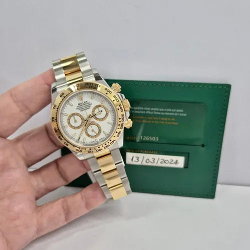 ROLEX DAYTONA ACERO CHRONOSPORT PLATEADO - PRESTIGIO EN CADA SEGUNDO