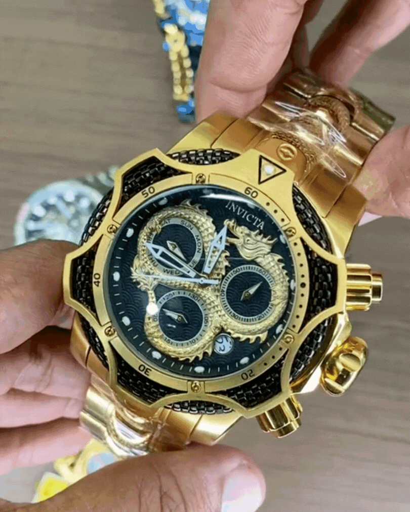 RELOJ INVICTA DRAGON - FUERZA, PODER Y ELEGANCIA
