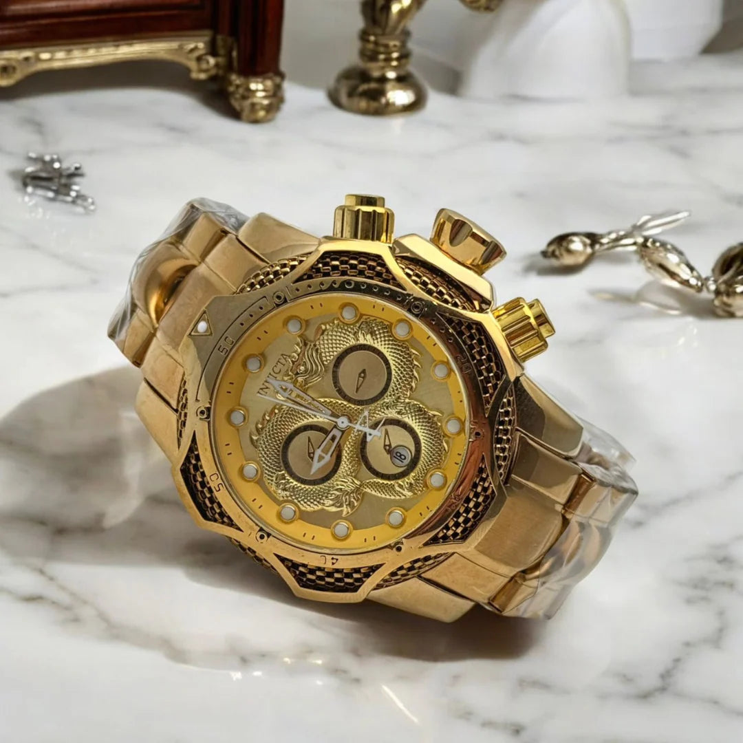 RELOJ INVICTA DRAGON - FUERZA, PODER Y ELEGANCIA