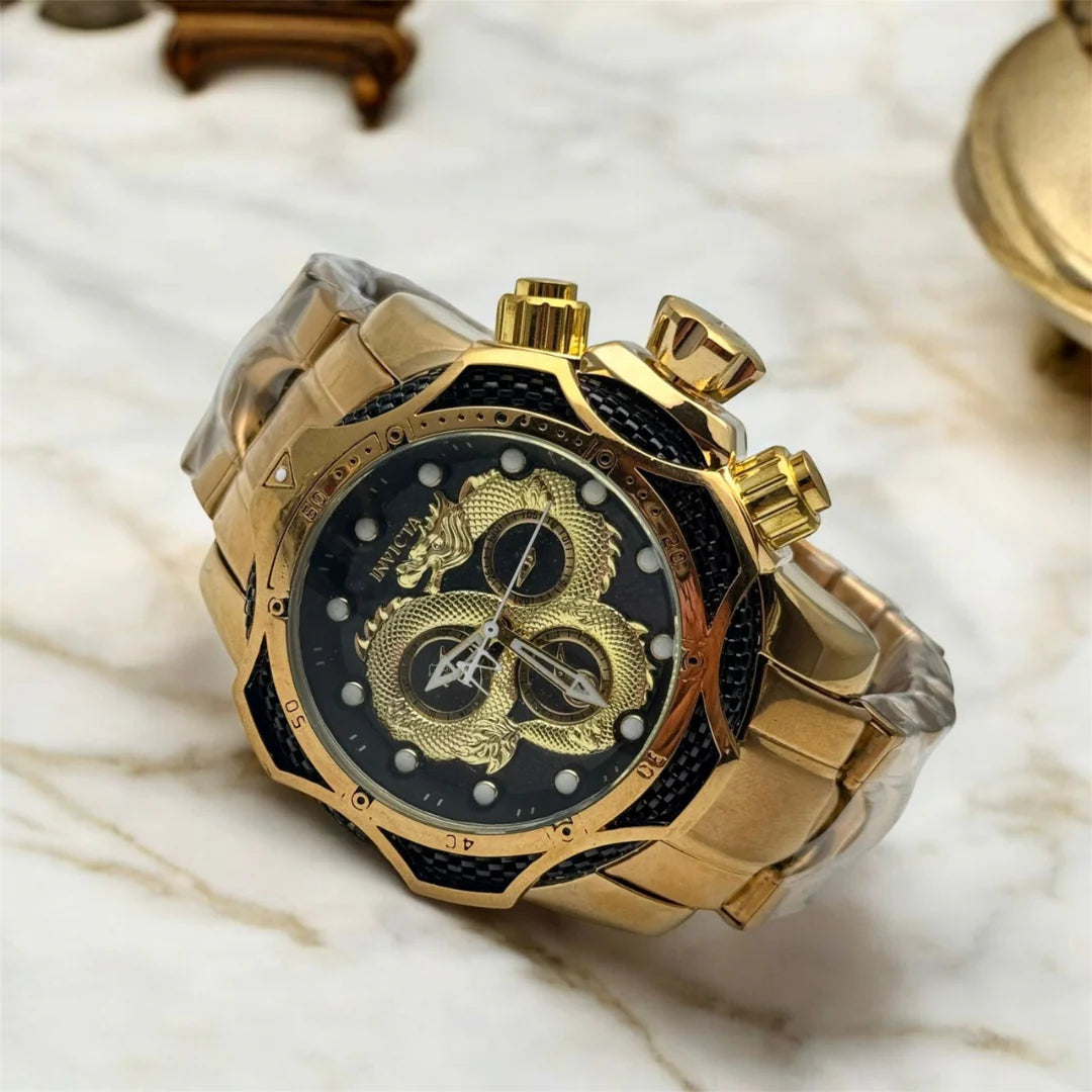 RELOJ INVICTA DRAGON - FUERZA, PODER Y ELEGANCIA