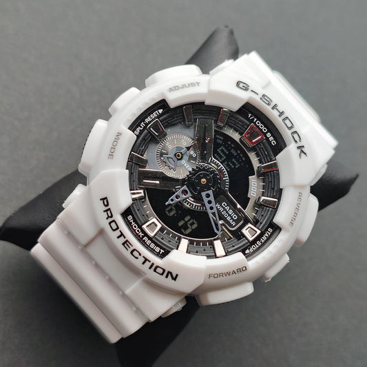 CASIO G SHOCK GA 110 BLANCO - RESISTENCIA Y ESTILO EN UN SOLO RELOJ