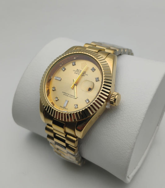 ROLEX NEW PRESIDENCIAL DORADO/FONDO DORADO - IMPERIAL CLASSIC OYSTER