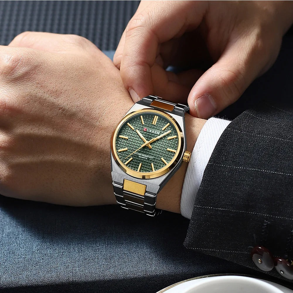 RELOJ CURREN 8439 ORIGINAL - ELEGANCIA CLÁSICA PARA EL HOMBRE MODERNO