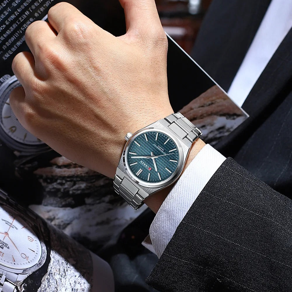 RELOJ CURREN 8439 ORIGINAL - ELEGANCIA CLÁSICA PARA EL HOMBRE MODERNO
