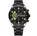 RELOJ CURREN CHRONOGRAPH ELITE 8402 NEGRO - ELEGANCIA, PRECISIÓN Y CARÁCTER (ORIGINAL)