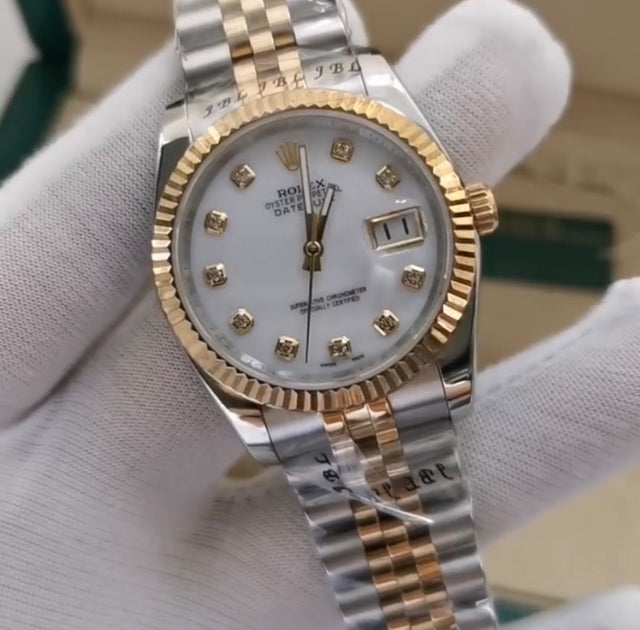 ROLEX NEW EDITION DATEJUST PRESIDENCIAL BICOLOR BLANCO - IMPERIAL CLASSIC OYSTER