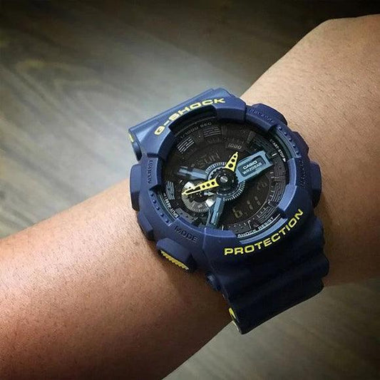 CASIO G SHOCK GA 110 AZUL - RESISTENCIA Y ESTILO EN UN SOLO RELOJ