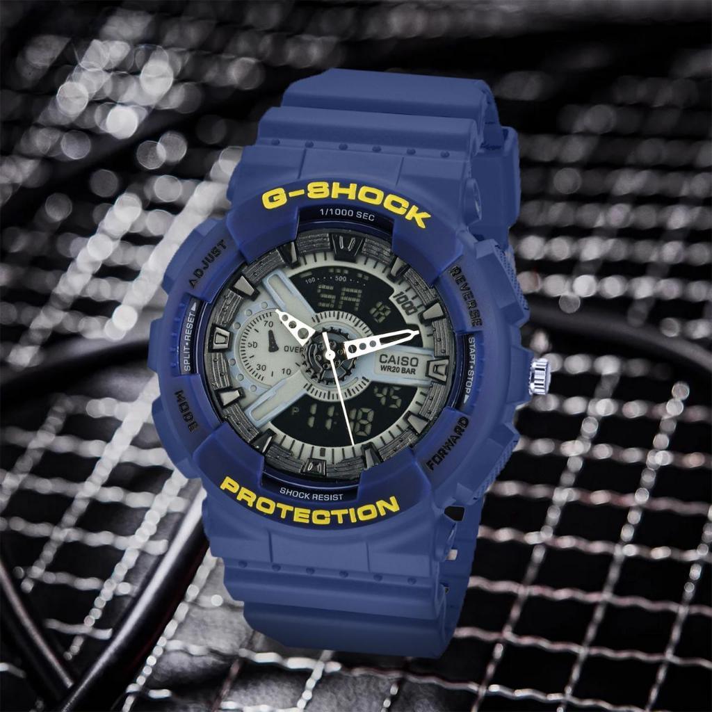 CASIO G SHOCK GA 110 AZUL - RESISTENCIA Y ESTILO EN UN SOLO RELOJ