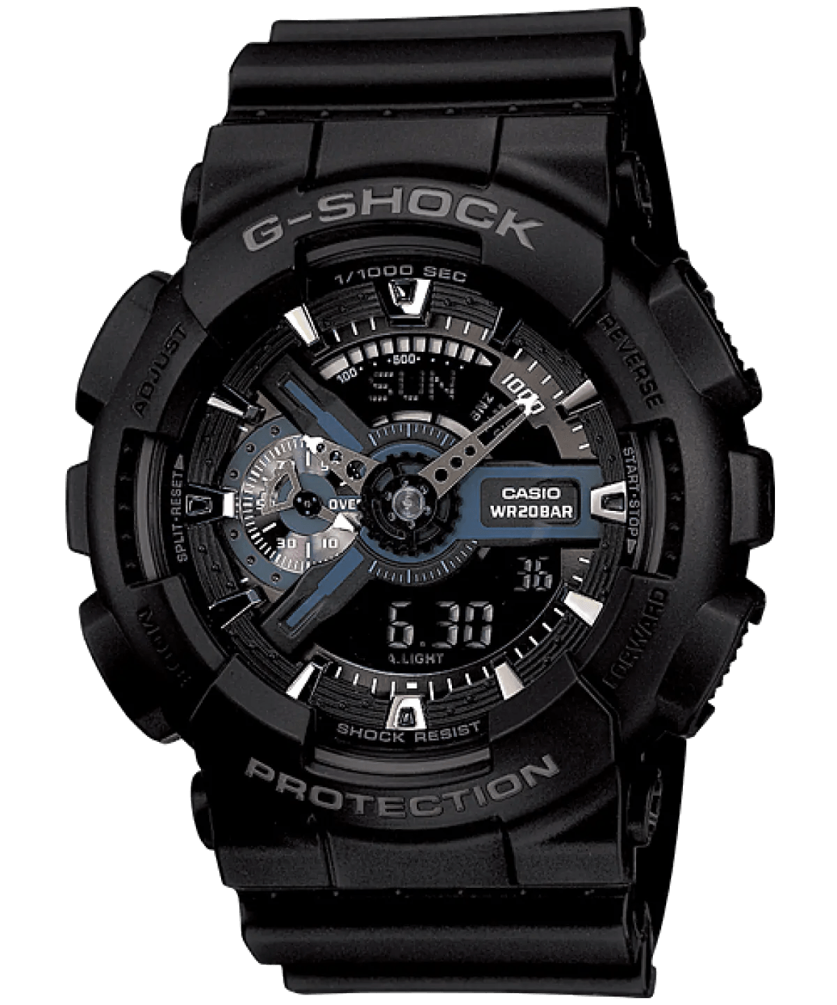 CASIO G SHOCK GA 110 NEGRO GRIS - RESISTENCIA Y ESTILO EN UN SOLO RELOJ