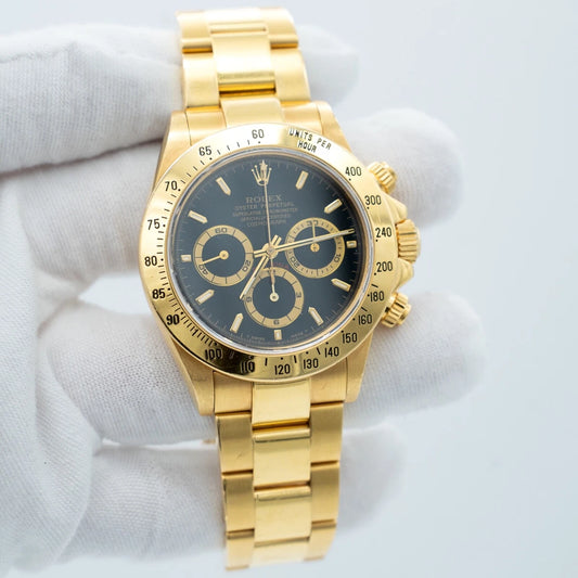 ROLEX DAYTONA CHRONOMASTER DORADO NEGRO - PRECISIÓN, ESTILO Y PRESENCIA DE ALTO NIVEL