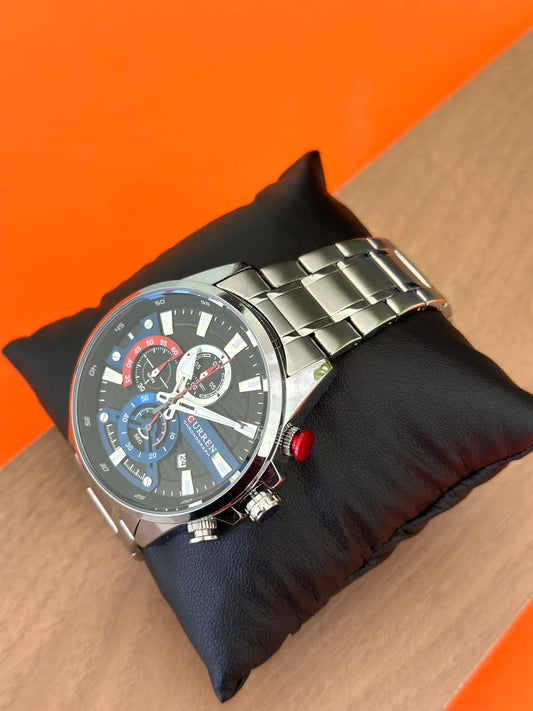 RELOJ CURREN EXECUTIVE 8415 PLATEADO - ELEGANCIA QUE IMPONE PRESENCIA (ORIGINAL)