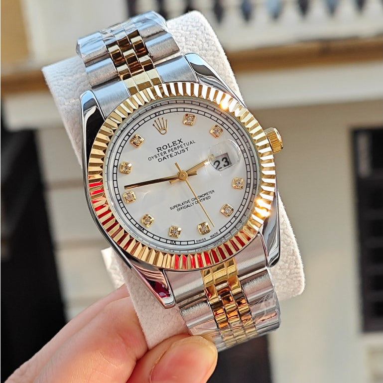 ROLEX NEW EDITION DATEJUST PRESIDENCIAL BICOLOR BLANCO - IMPERIAL CLASSIC OYSTER