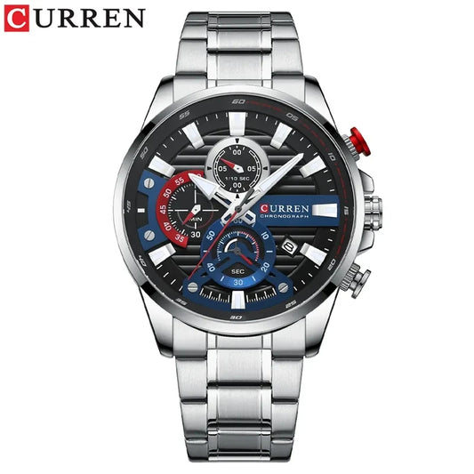 RELOJ CURREN STEEL POWER - FUERZA, ESTILO Y PRECISIÓN EN TU MUÑECA