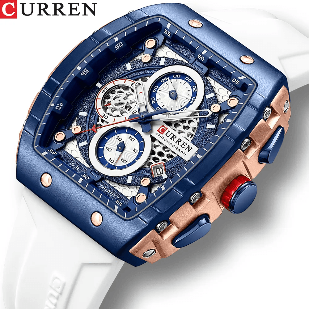 RELOJ CURREN 8442 BLANCO - ESTILO, FUNCIONALIDAD Y RESISTENCIA EN UN SOLO ACCESORIO