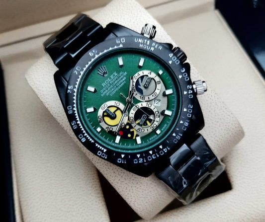 ROLEX DAYTONA ACERO CHRONOSPORT NEGRO - PRESTIGIO EN CADA SEGUNDO