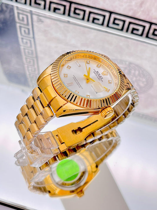 ROLEX NEW PRESIDENCIAL DORADO/FONDO BLANCO - IMPERIAL CLASSIC OYSTER