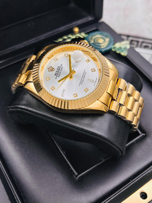 ROLEX NEW PRESIDENCIAL DORADO/FONDO BLANCO - IMPERIAL CLASSIC OYSTER