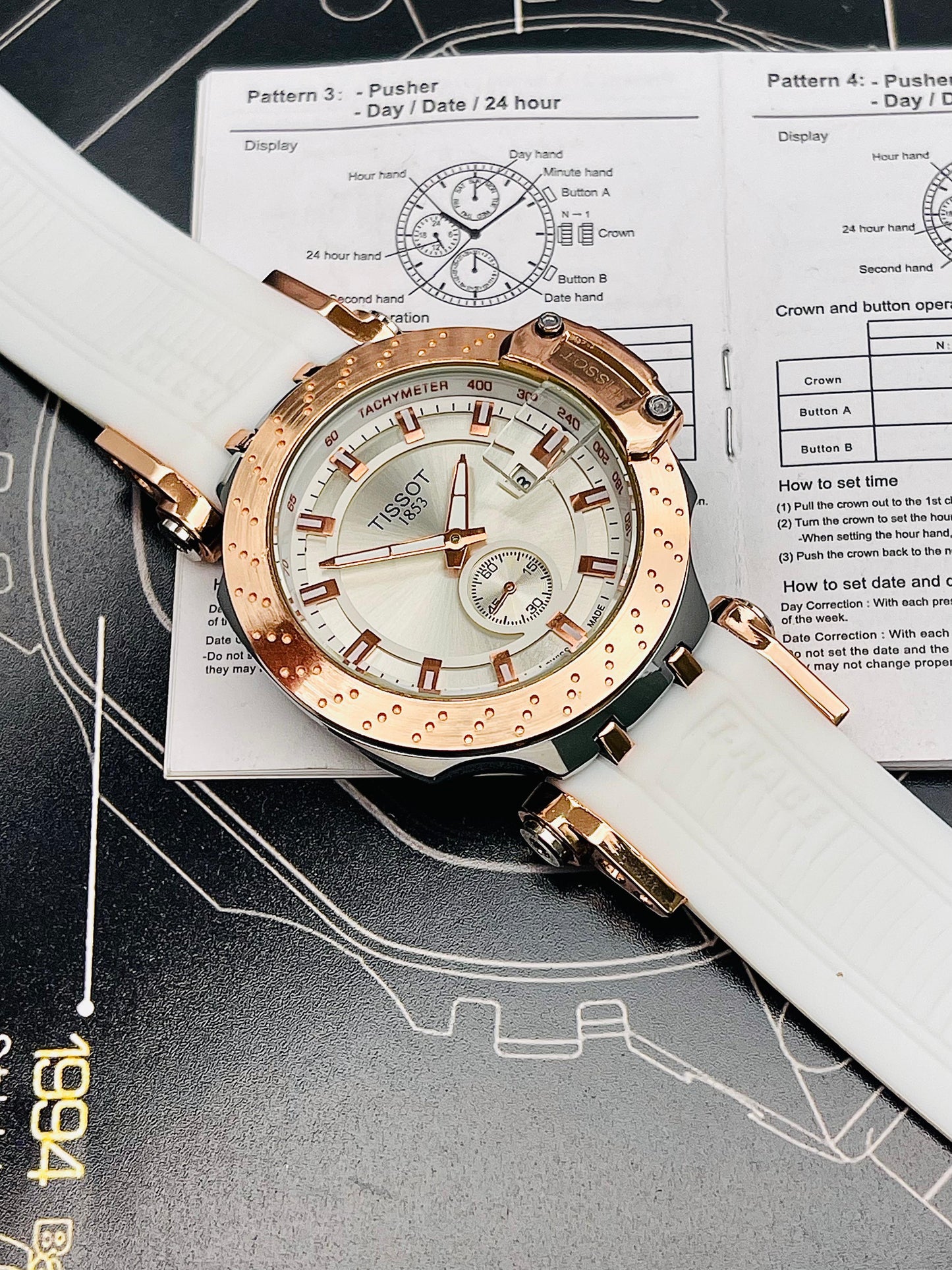 RELOJ TISSOT EDITION MOTO GP - PRECISION DEPORTIVA CON ESTILO