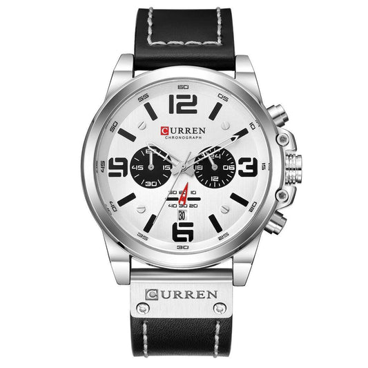 RELOJ CURREN 8314 PLATA/BLANCO - ELEGANCIA, RESISTENCIA Y PRECISIÓN