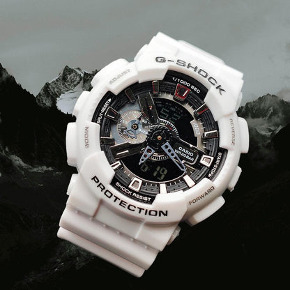CASIO G SHOCK GA 110 BLANCO - RESISTENCIA Y ESTILO EN UN SOLO RELOJ