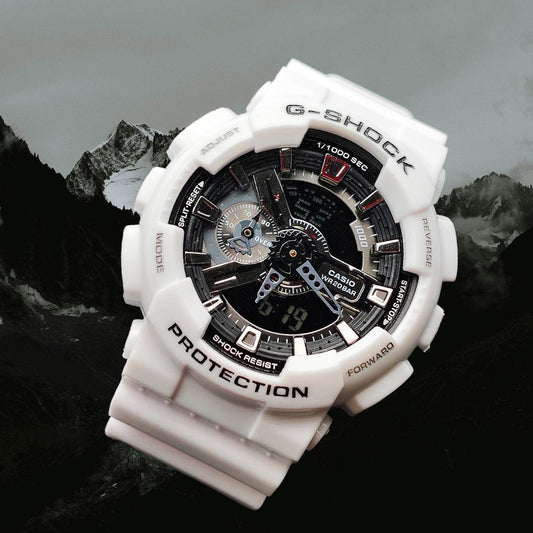CASIO G SHOCK GA 110 BLANCO - RESISTENCIA Y ESTILO EN UN SOLO RELOJ