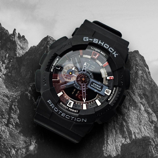 CASIO G SHOCK GA 110 NEGRO GRIS - RESISTENCIA Y ESTILO EN UN SOLO RELOJ