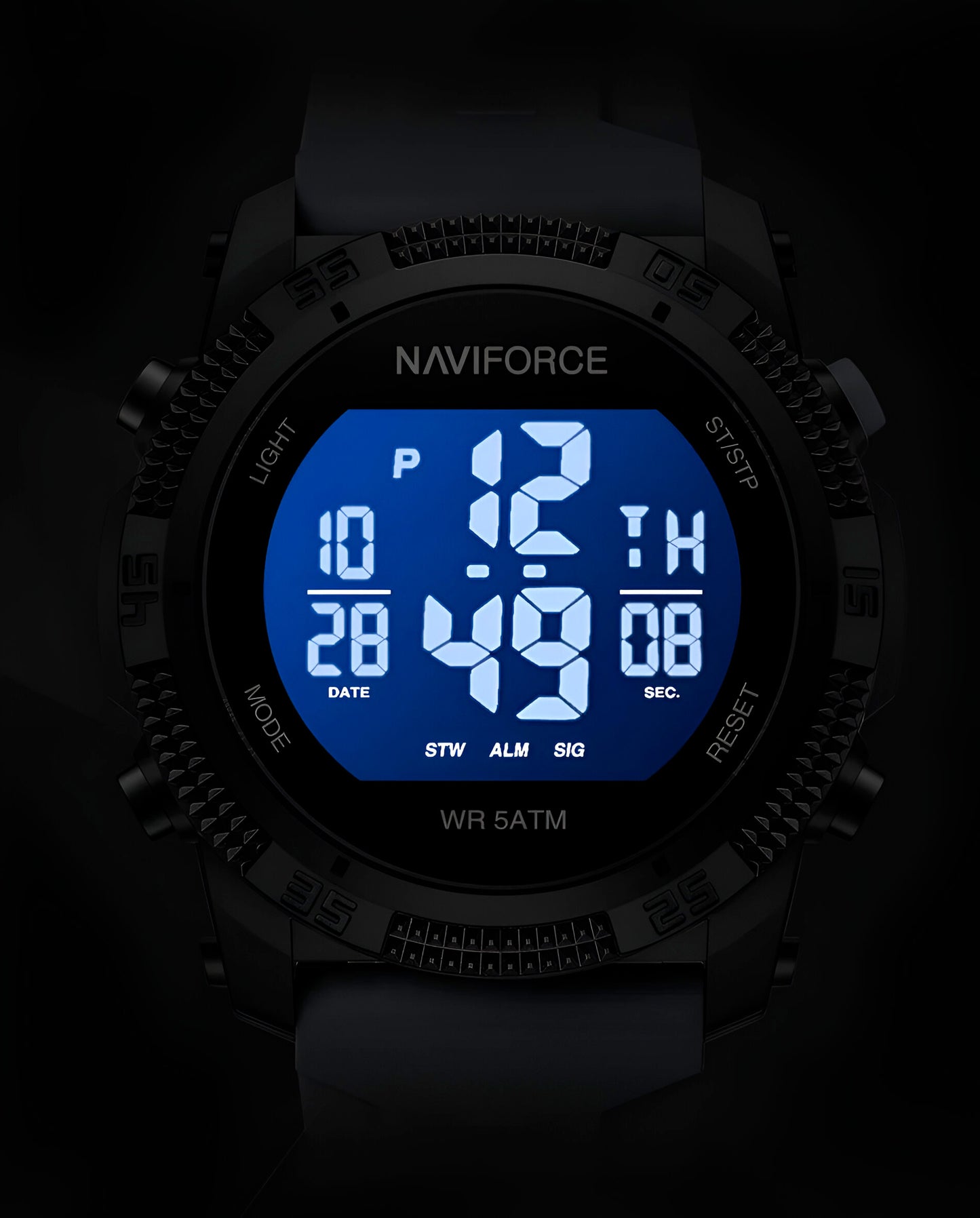 RELOJ NAVIFORCE DEPORTIVO NF7104 - DIGITAL BLACK COMMANDO (ORIGINAL)