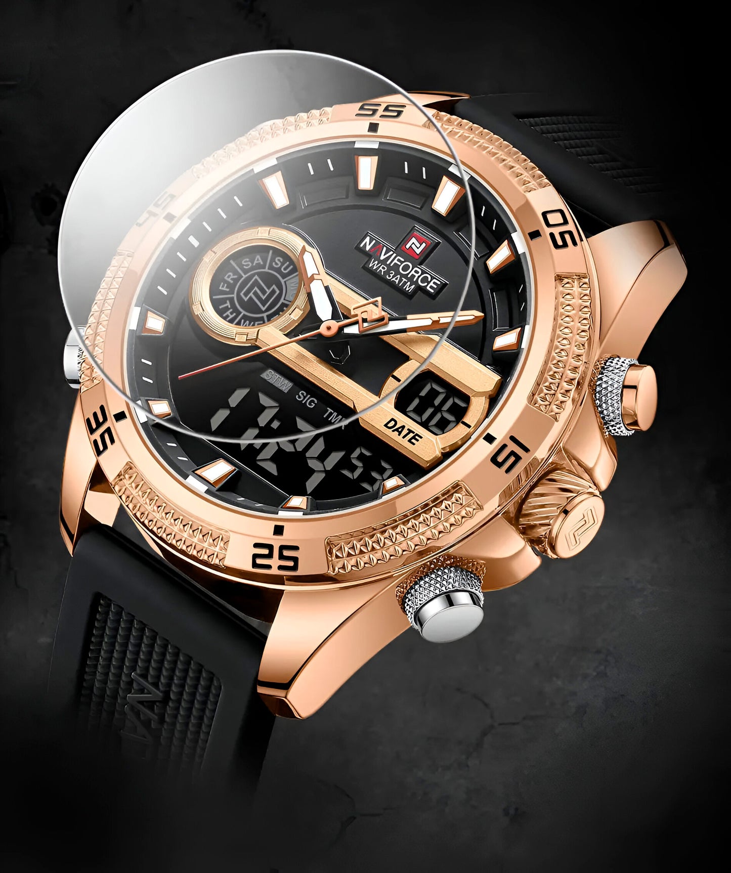 RELOJ NAVIFORCE CASUAL NF9223 - TITAN CHRONO DUAL (ORIGINAL)